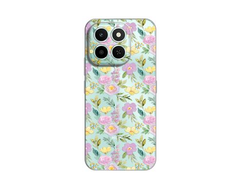 Silikonska futrola PRINT Skin - Huawei Honor X6c Soft Flowers.
