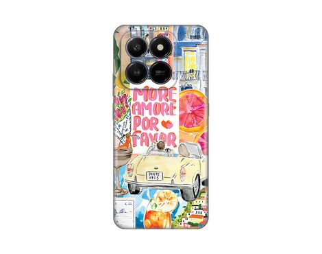 Silikonska futrola PRINT - Honor X7d 4G/400 Smart 5G More Amore.