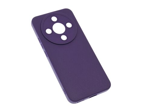 Silikonska futrola Teracell Giulietta - Huawei Honor Magic 8 Lite mat tamno ljubicasta.