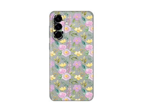 Silikonska futrola PRINT Skin - Samsung A576 Galaxy A57 5G Soft Flowers.