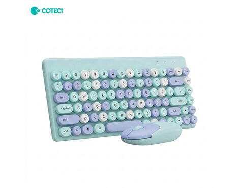 Combo mis i tastatura Coteci OF-053 plava.