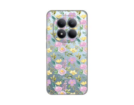 Silikonska futrola PRINT Skin - Xiaomi Redmi Note 15 Pro 5G Soft Flowers.