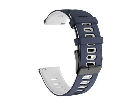 Narukvica double - smart watch Samsung 4, 5 20mm plavo bela.