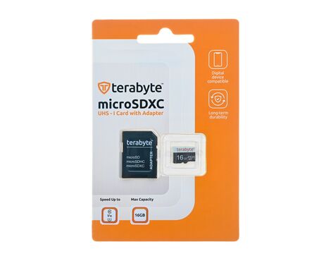 Memorijska Kartica Terabyte SDHC 16GB Ultra Micro 100MB/s Class 10 sa adapterom ZJ CN.