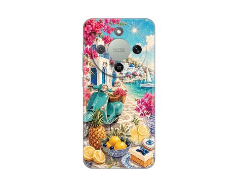 Silikonska futrola PRINT Skin - Huawei Honor Magic 8 Lite Summer in Greece.