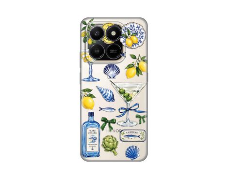 Silikonska futrola PRINT - Honor X7d 4G/400 Smart 5G Mediterranean Martini.