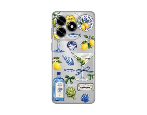 Silikonska futrola PRINT - Huawei Honor X5c Plus Mediterranean Martini.