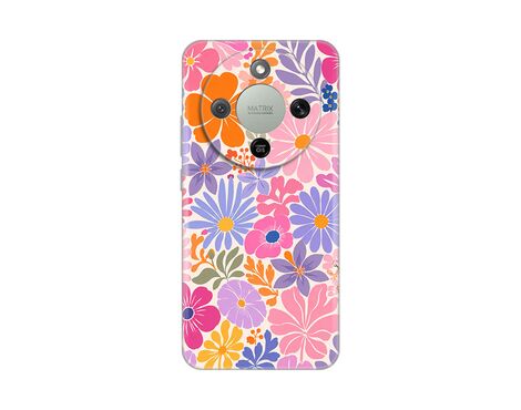 Silikonska futrola PRINT - Huawei Honor Magic 8 Lite Sunny Petals.