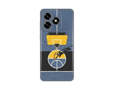 Silikonska futrola PRINT Skin - Huawei Honor X5c Plus Court.