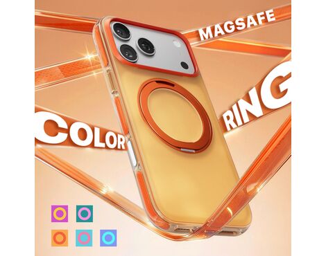 Futrola Magsafe Color Ring - iPhone 17 Pro Max 6.9 narandzasta.
