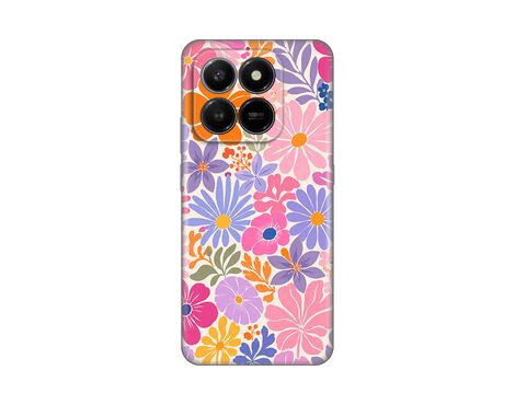 Silikonska futrola PRINT - Honor X7d 4G/400 Smart 5G Sunny Petals.
