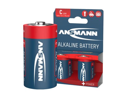 ANSMANN Alkalna baterija LR14 C 1,5V blister 2kom.
