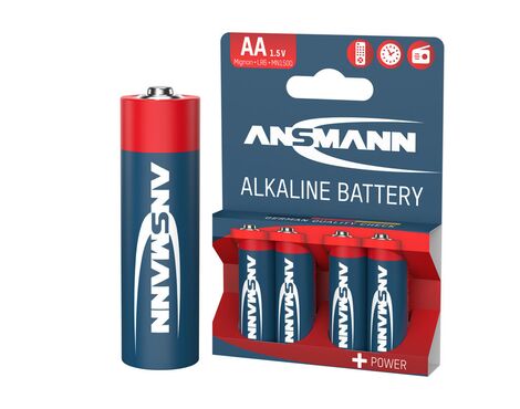ANSMANN Alkalna baterija LR6 AA 1,5V blister 4kom.