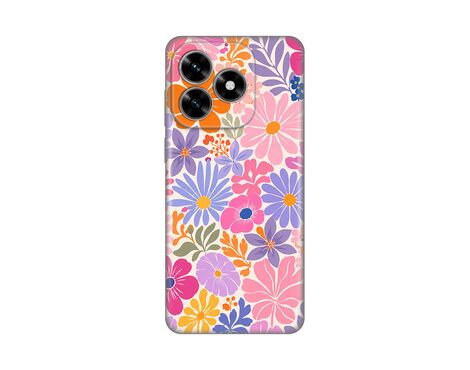 Silikonska futrola PRINT - Huawei Honor X5c Plus Sunny Petals.