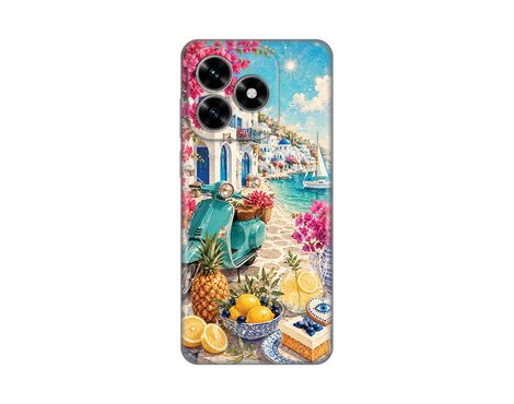 Silikonska futrola PRINT Skin - Huawei Honor X5c Plus Summer in Greece.