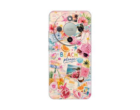 Silikonska futrola PRINT Skin - Huawei Honor Magic 8 Lite Beach Please.