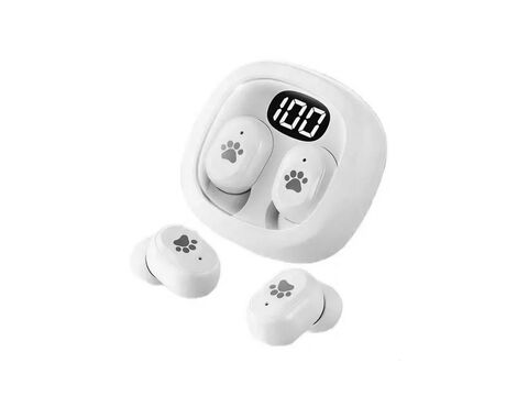 Bluetooth slusalice Airpods T-phox Q38 sapice bele HQ.