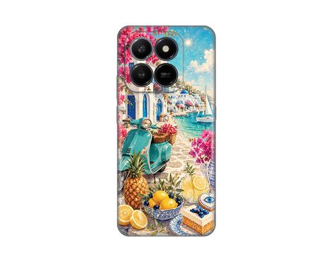 Silikonska futrola PRINT Skin - Honor X7d 4G/400 Smart 5G Summer in Greece.