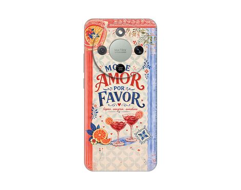 Silikonska futrola PRINT Skin - Huawei Honor Magic 8 Lite Summer in Spain.
