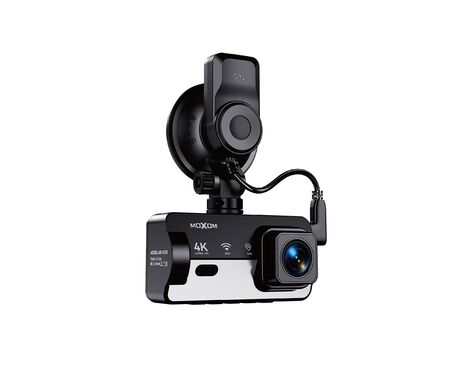 Auto kamera Moxom MX-DC01 dual 4K+720p WiFi crna (MS).