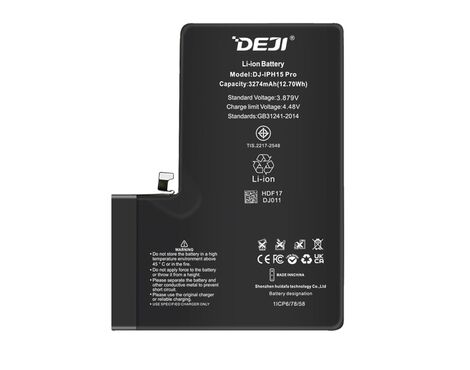 Baterija - Iphone 15 Pro (6.1) 3274mAh Deji (MS).