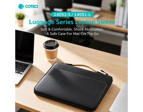 Torba - laptop Coteci 14051 15-16 inch siva.