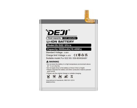 Baterija - Samsung Galaxy S22 Ultra 5G (EB-BS908ABY) 5000mAh Deji (MS).