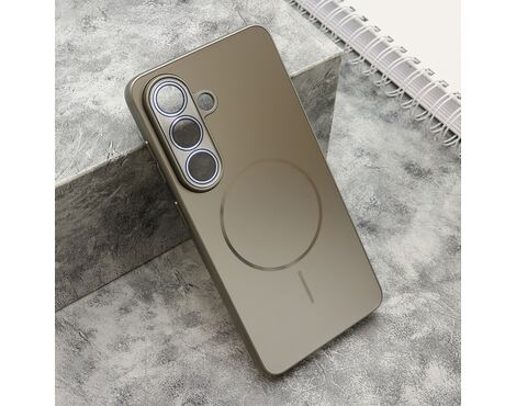 Futrola COLOR METAL MagSafe - Samsung S941 Galaxy S26 5G srebrna (MS).