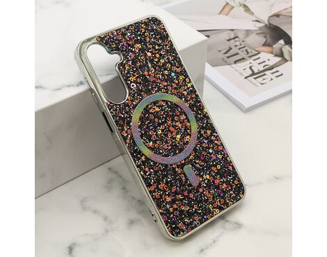Futrola GLAM GLOW MagSafe - Samsung A166 Galaxy A16 5G crna (MS).
