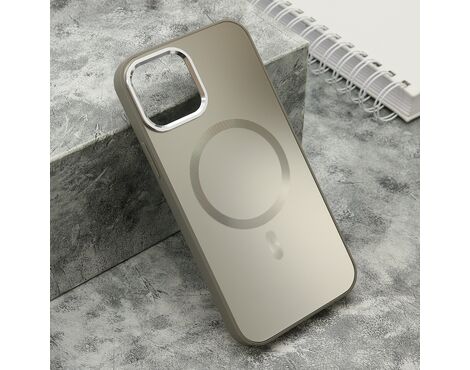 Futrola COLOR METAL MagSafe - iPhone 12/12 Pro (6.1) tamno plava (MS).