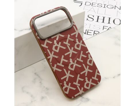 Futrola MONOGRAM MagSafe - iPhone 17 Pro Max (6.9) crvena (MS).
