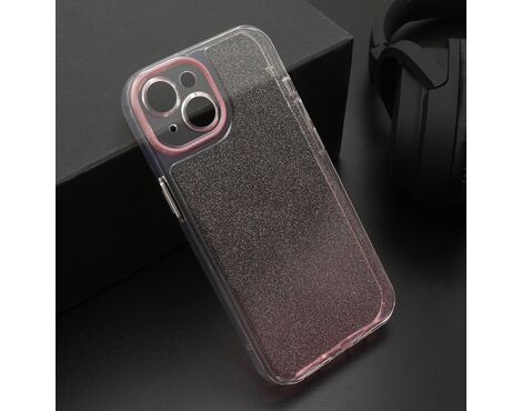 Futrola OMBRE GLITTER - iPhone 15 roze (MS).