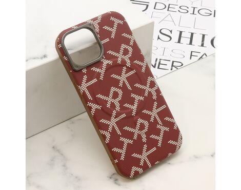 Futrola MONOGRAM MagSafe - iPhone 15 crvena (MS).