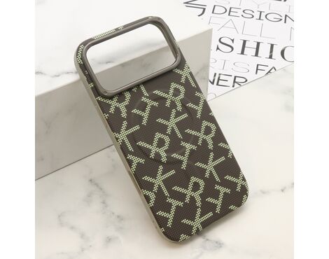 Futrola MONOGRAM MagSafe - iPhone 17 Pro Max (6.9) siva (MS).
