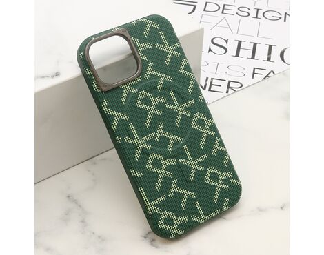 Futrola MONOGRAM MagSafe - iPhone 15 zelena (MS).