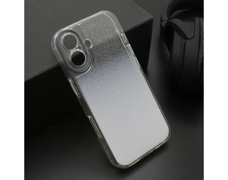 Futrola OMBRE GLITTER - iPhone 17 bela (MS).