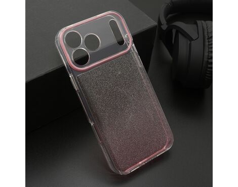 Futrola OMBRE GLITTER - iPhone 17 Pro Max (6.9) roze (MS).