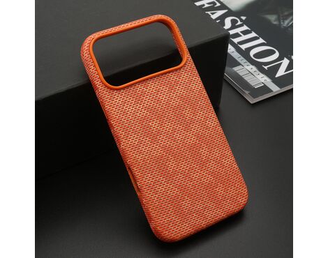 Futrola WOVEN TOUCH MagSafe - iPhone 17 Pro Max (6.9) narandzasta (MS).