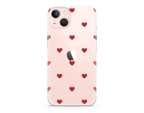 Silikonska futrola ultra tanka (skin) PRINT CLEAR - iPhone 13 (6.1) SP013 (MS).