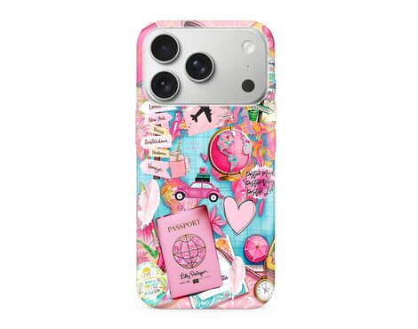 Silikonska futrola ultra tanka (skin) PRINT CLEAR - iPhone 17 Pro SP029 (MS).