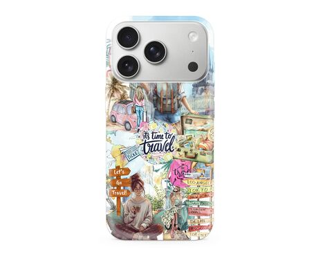 Silikonska futrola ultra tanka (skin) PRINT CLEAR - iPhone 17 Pro Max (6.9) SP031 (MS).