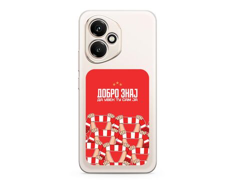 Silikonska futrola ultra tanka (skin) PRINT CLEAR - Huawei Honor 400 ZF001 (MS).