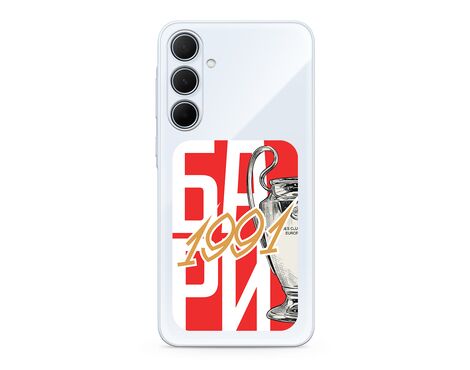Silikonska futrola ultra tanka (skin) PRINT CLEAR - Samsung A556 Galaxy A55 5G ZF002 (MS).