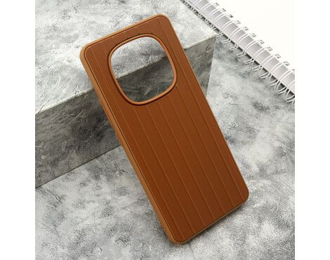 Futrola URBAN STRIPE - Xiaomi Redmi Note 15 5G braon (MS).