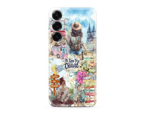 Silikonska futrola ultra tanka (skin) PRINT CLEAR - Samsung S931 Galaxy S25 5G SP031 (MS).