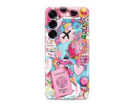 Silikonska futrola ultra tanka (skin) PRINT CLEAR - Samsung S931 Galaxy S25 5G SP029 (MS).