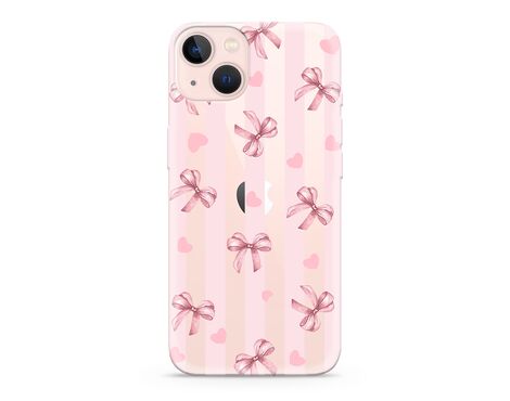 Silikonska futrola ultra tanka (skin) PRINT CLEAR - iPhone 13 (6.1) SP006 (MS).