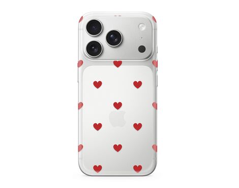 Silikonska futrola ultra tanka (skin) PRINT CLEAR - iPhone 17 Pro SP013 (MS).