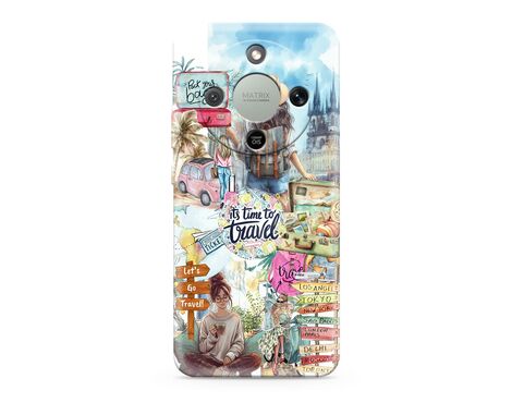 Silikonska futrola ultra tanka (skin) PRINT CLEAR - Huawei Honor X9D/Magic 8 lite SP031 (MS).