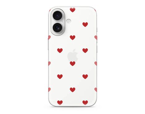 Silikonska futrola ultra tanka (skin) PRINT CLEAR - iPhone 16 (6.1) SP013 (MS).